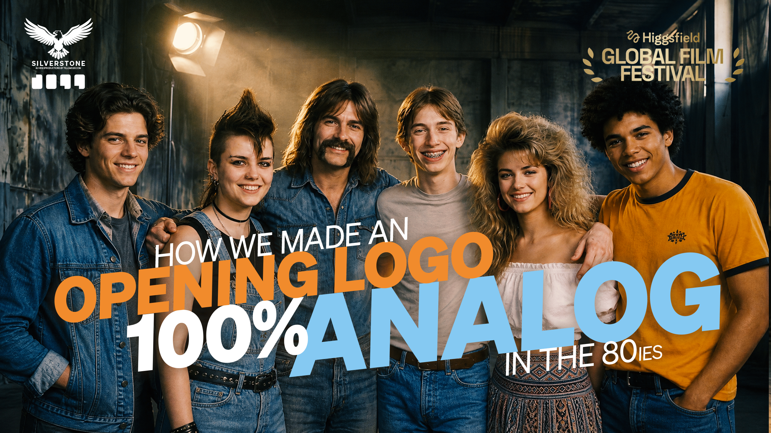 Creating an opening logo in 1986