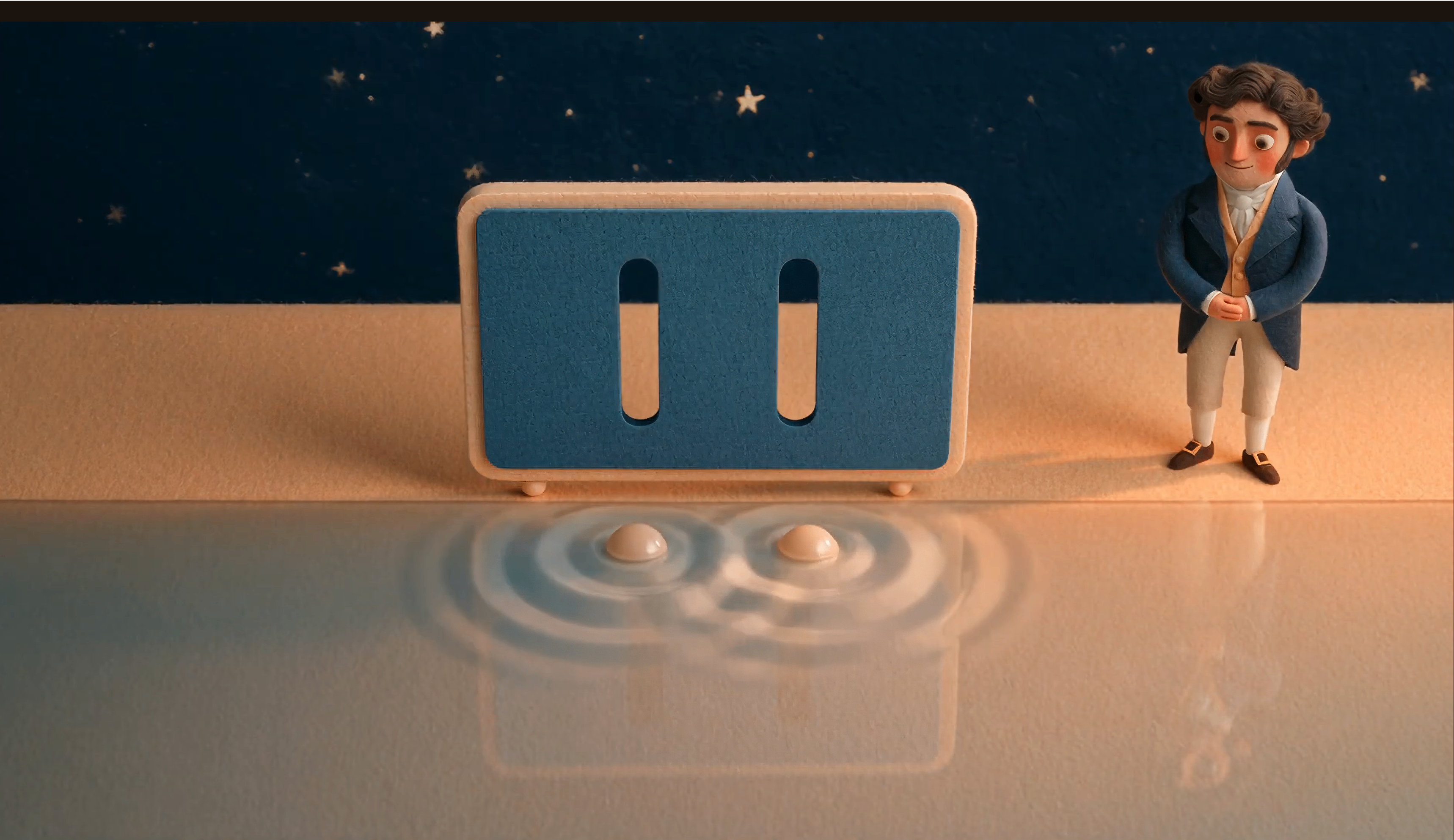 Why One Electron Builds an Interference Pattern by Itself