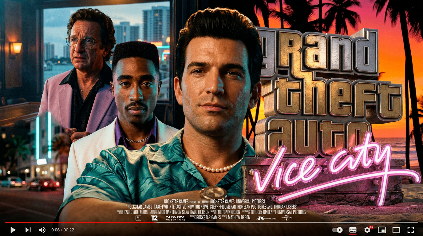 Grand Theft Auto Vice City | La Pelicula
