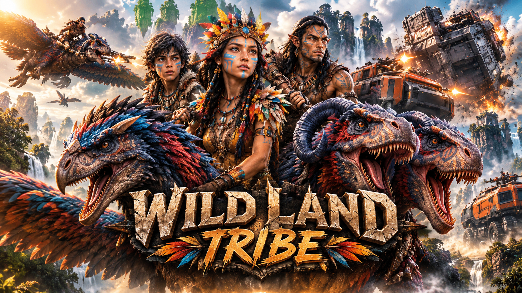 Wild Land Tribe The 3 Warriors