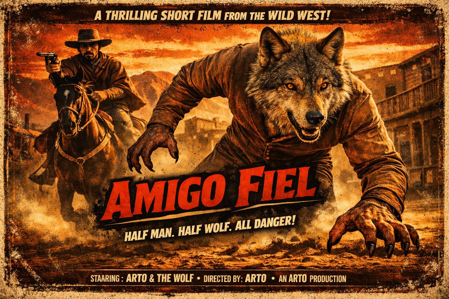 Trailer: Amigo Fiel, the movie by @arto_ia | Make Your Action Scene