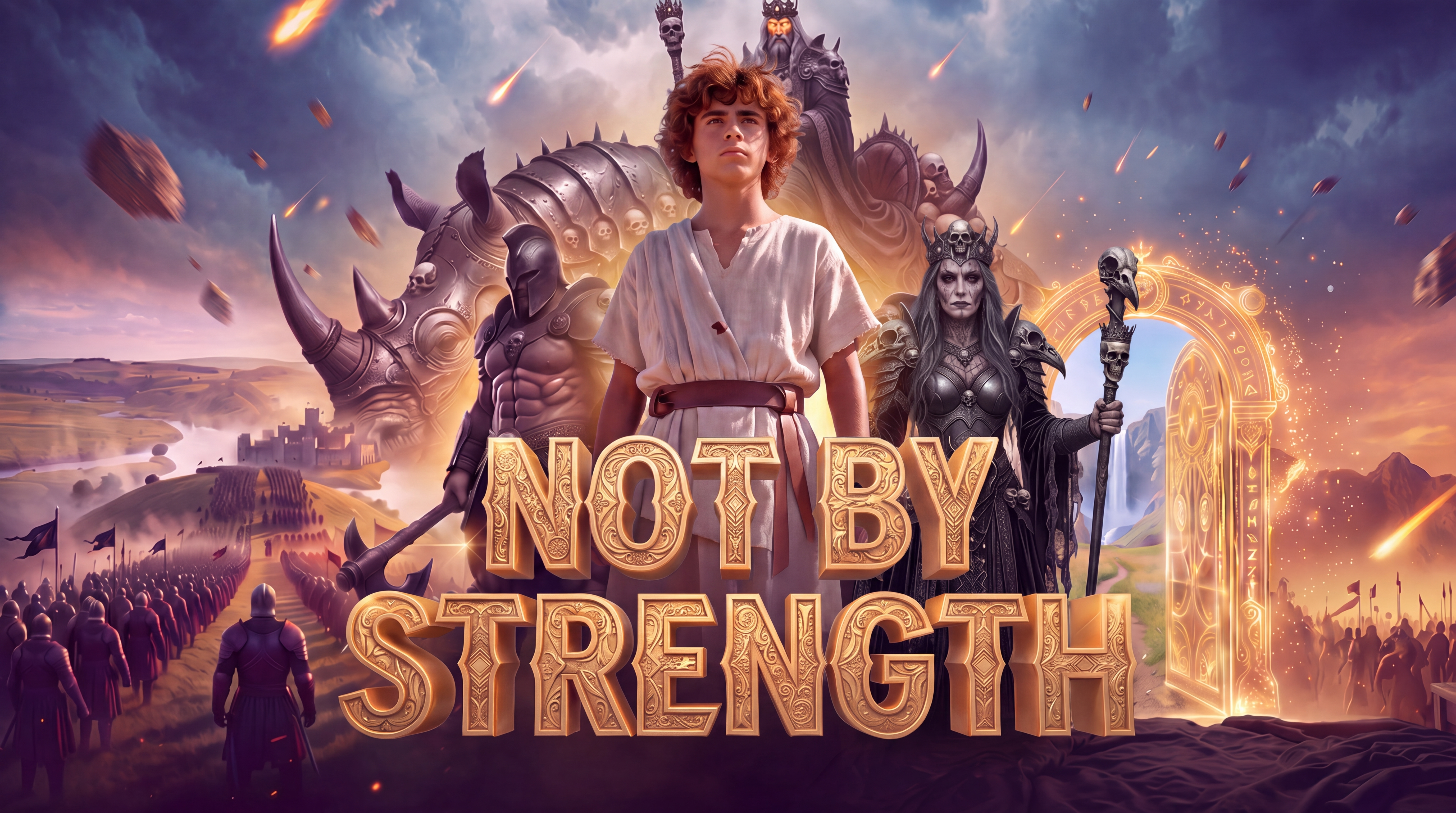 NOT BY STRENGTH