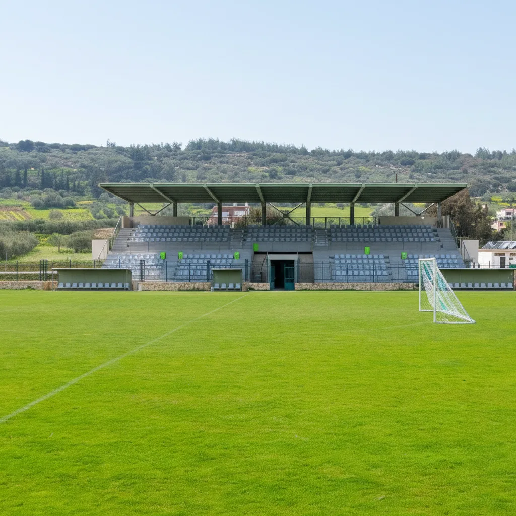 Archanes Municipal Stadium works by Lydakis Construction — photo 1