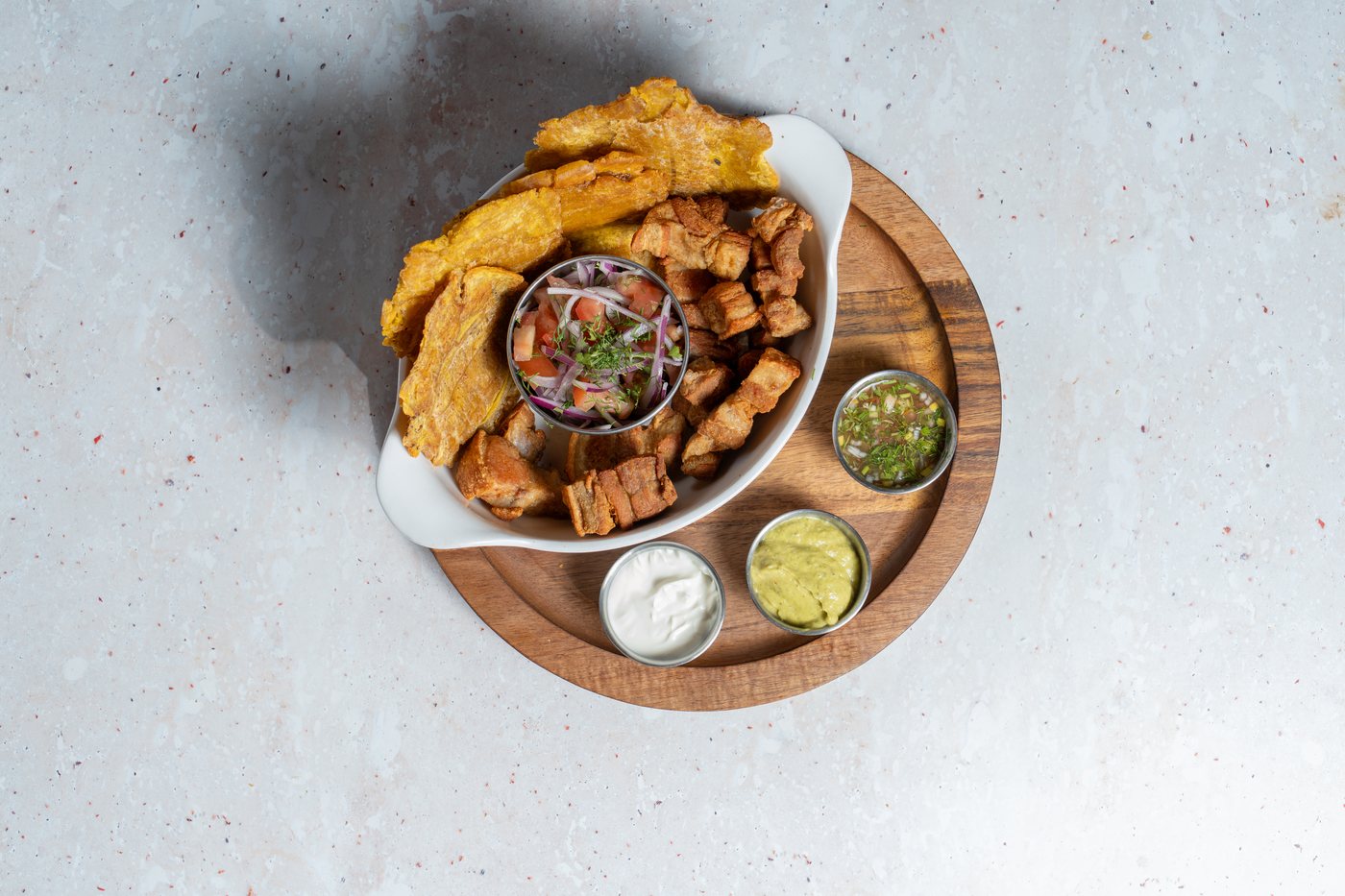 Picada de la casa