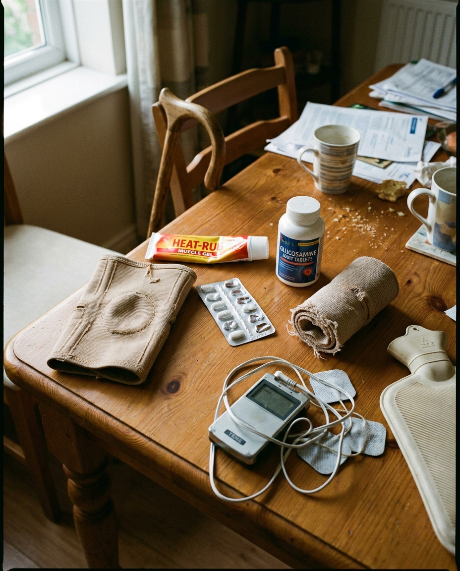 The drawer of braces, gels, tablets and jabs that never worked β and why this one gets straight to the joint