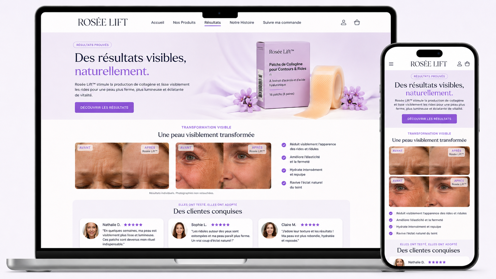 Boutique soins du visage