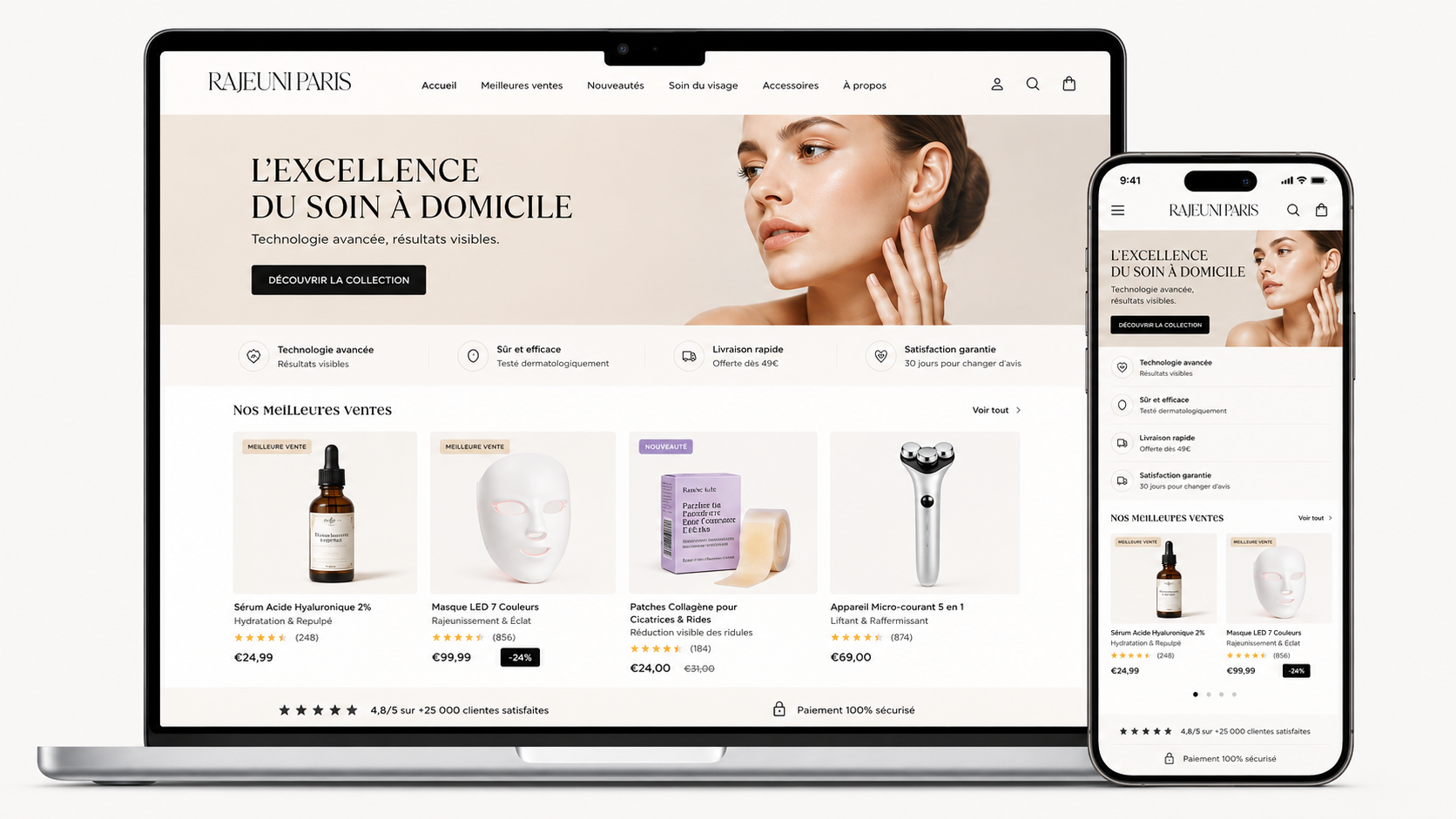 Boutique soins naturels