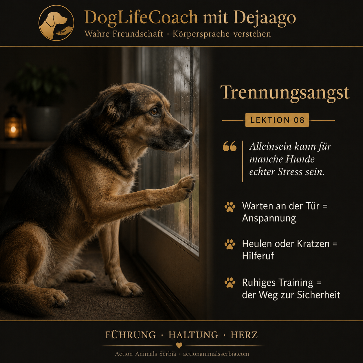 Mensch und Hund