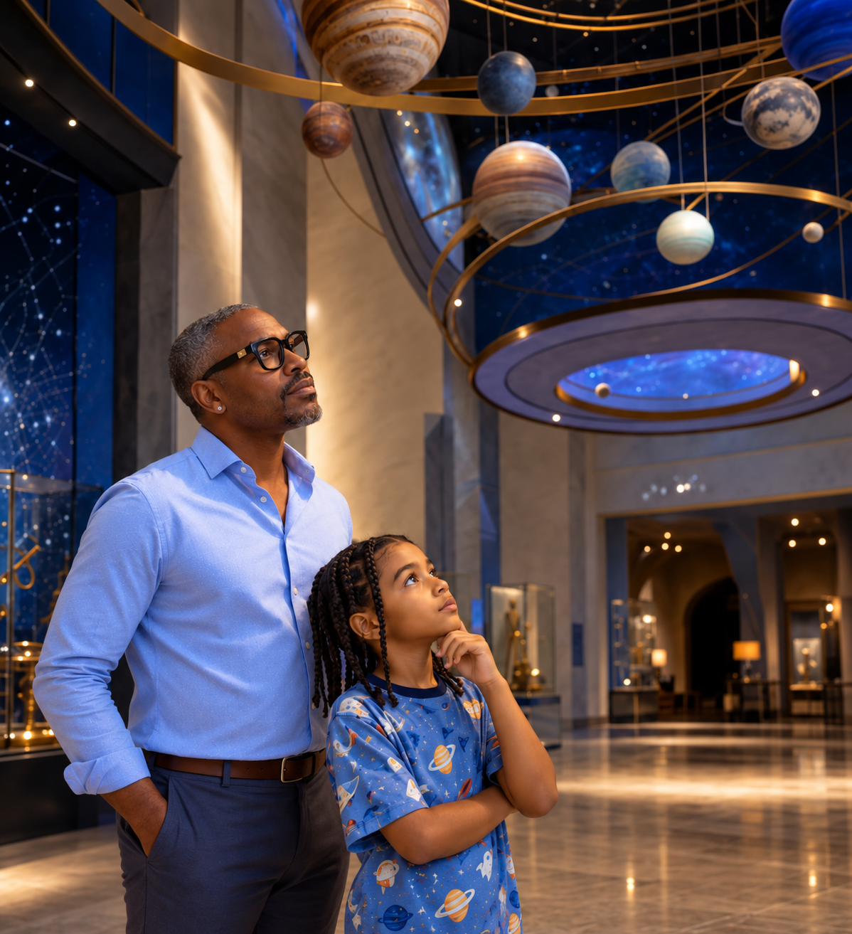 Planet Parade celestial gallery key art