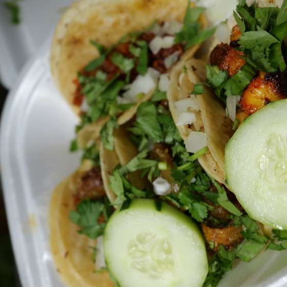 Shrimp tacos