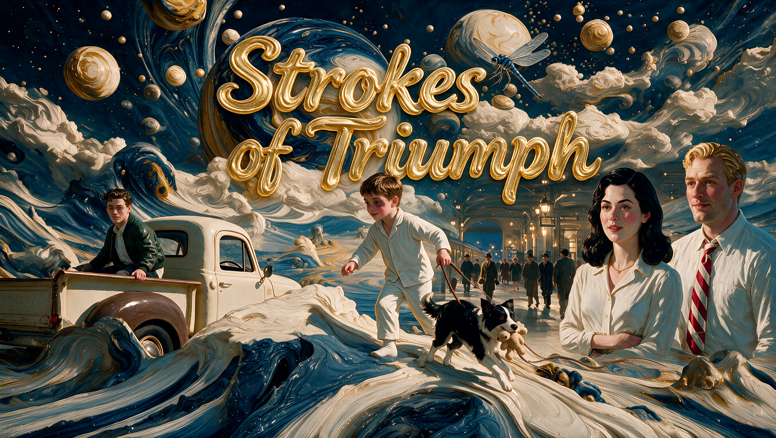 Strokes of Triumph | Higgsfield AI Film Festival | Mukund Aravapalli (maravioli) Submission