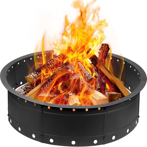 Zzuvjoy 36" Smokeless Fire Pit Ring
