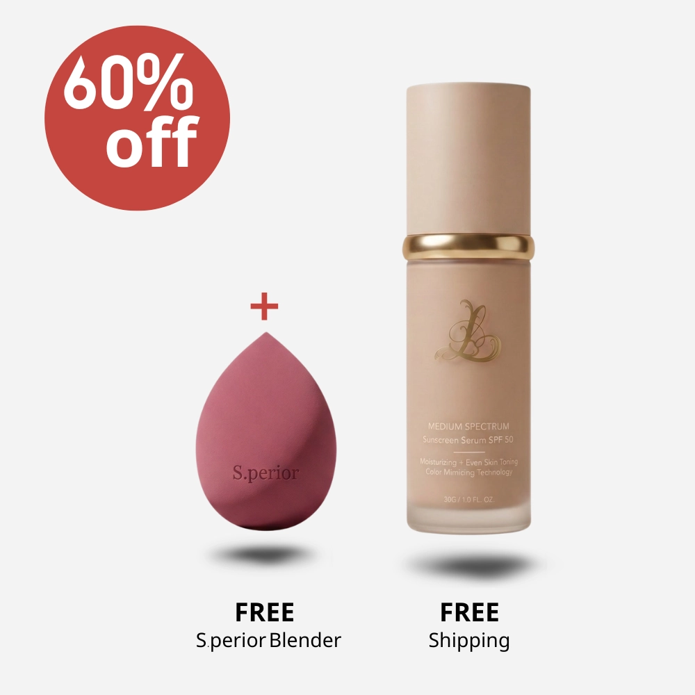 60% off S.perior Foundation + FREE Blender + FREE Shipping