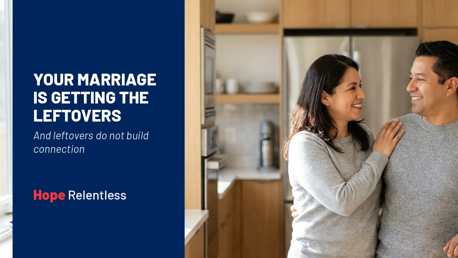 Busy Christian couple choosing to prioritize their marriage over a packed calendar and full schedule