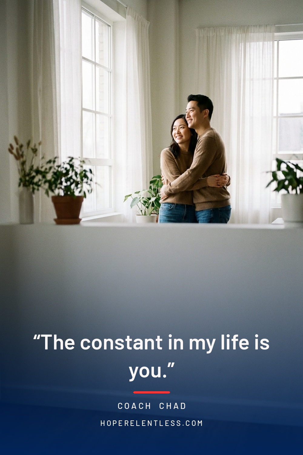 After almost 20 years, the constant in my life is you. Christian marriage encouragement on the power of partnership from