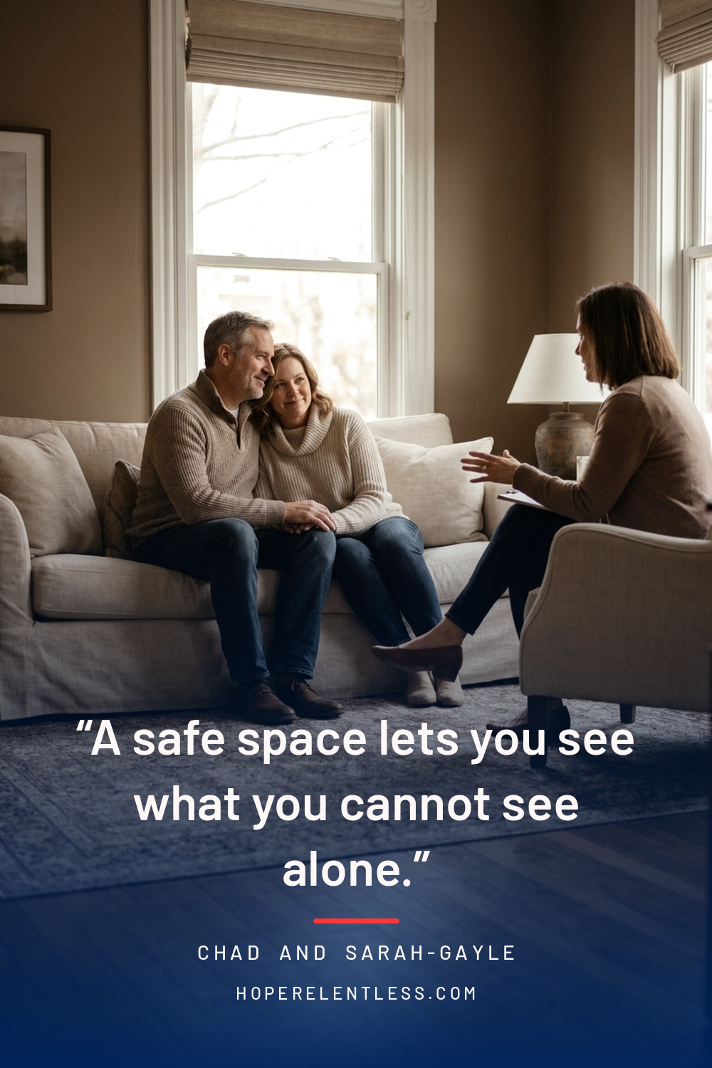 Christian marriage quote graphic: do not wait for crisis, get wise counsel before you need it