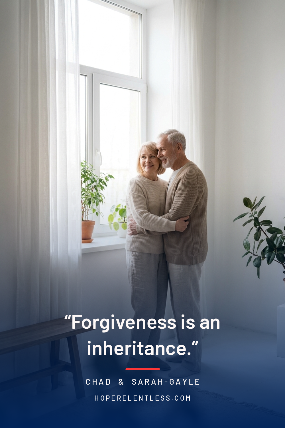 Forgiveness is an inheritance you hand the next generation. Christian marriage encouragement from Hope Relentless.
