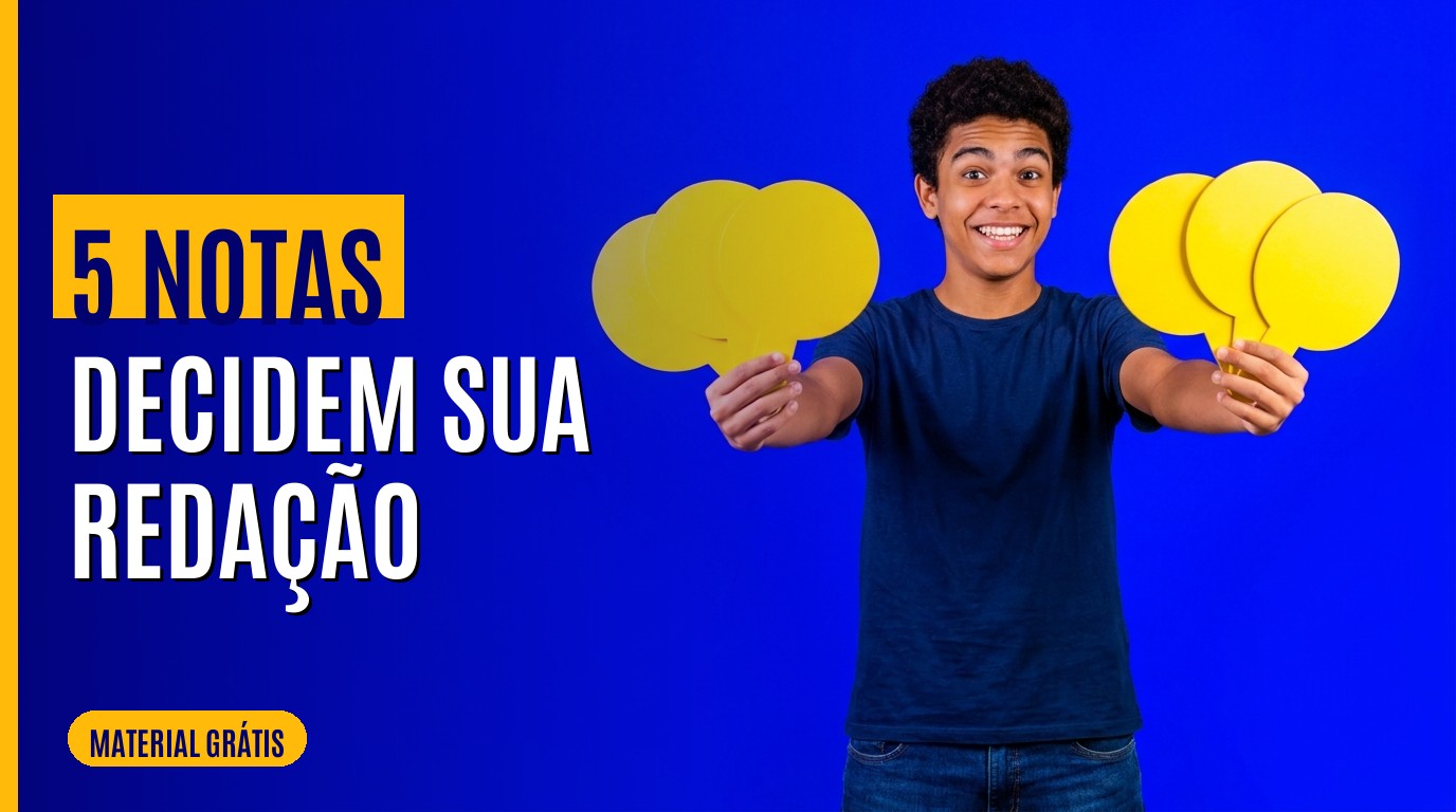 As 5 competências da redação do ENEM explicadas uma a uma