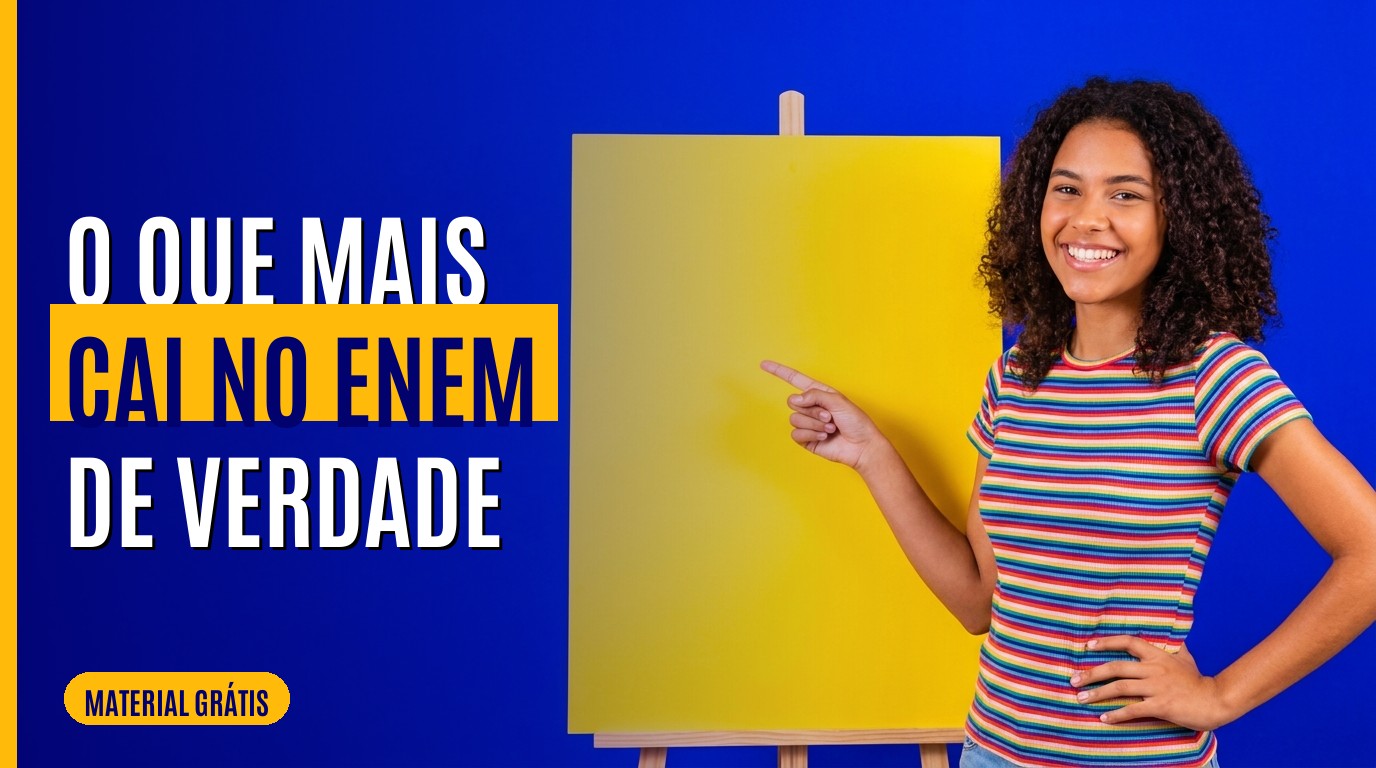 O que mais cai no ENEM: os assuntos mais frequentes de cada área