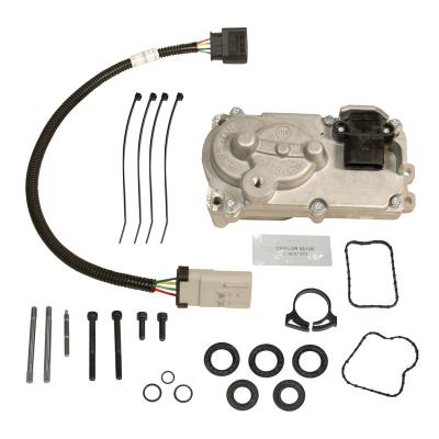 Actuator kit with wiring harness, gaskets, O-rings, and hardware