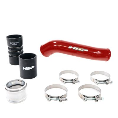 HSP red metal intake pipe kit with couplers and clamps