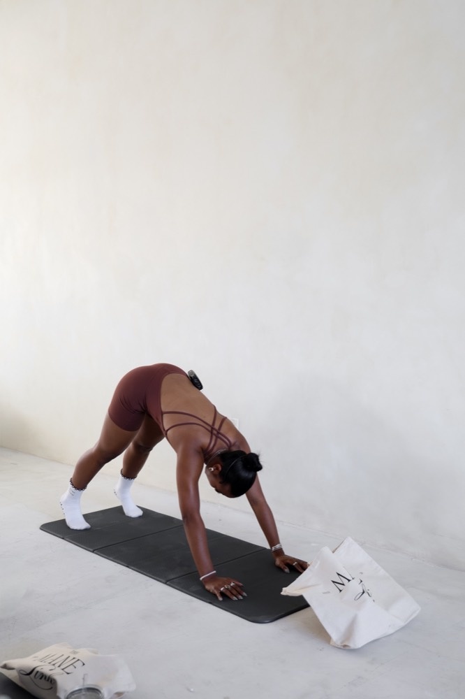 Pilates movement with Janea