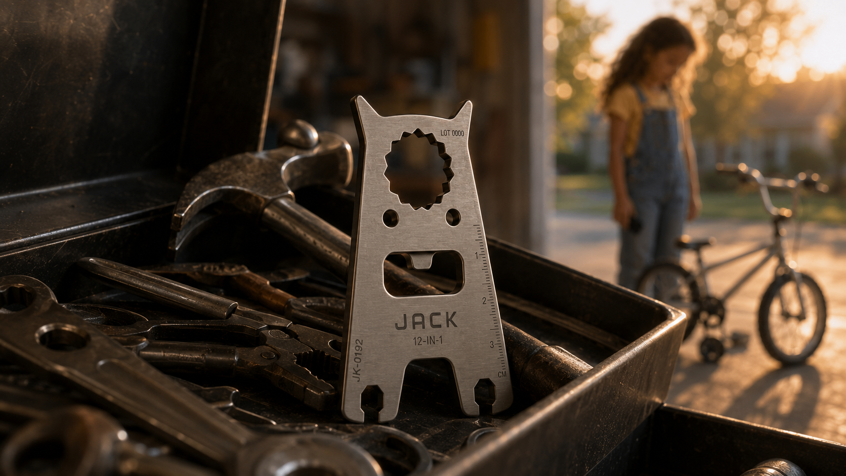 Jack in toolbox
