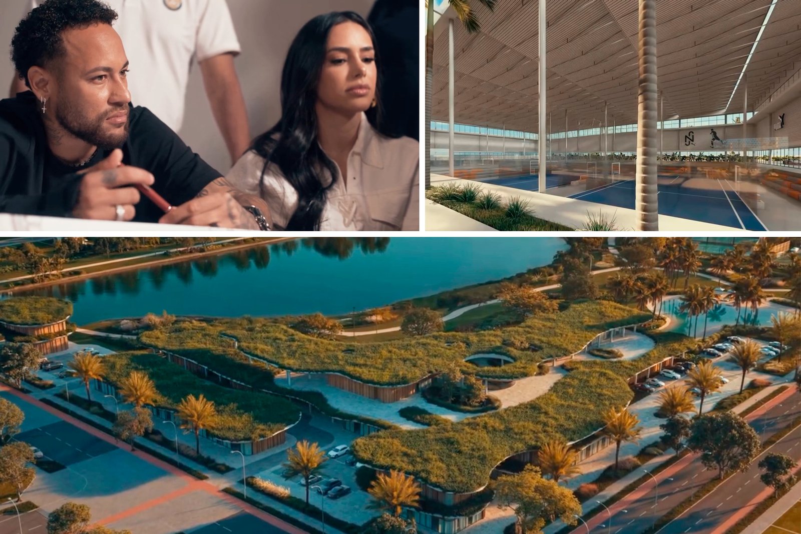 Neymar Jr apresenta projeto de 7 quadras de padel no Ecossistema em Porto Belo Santa Catarina