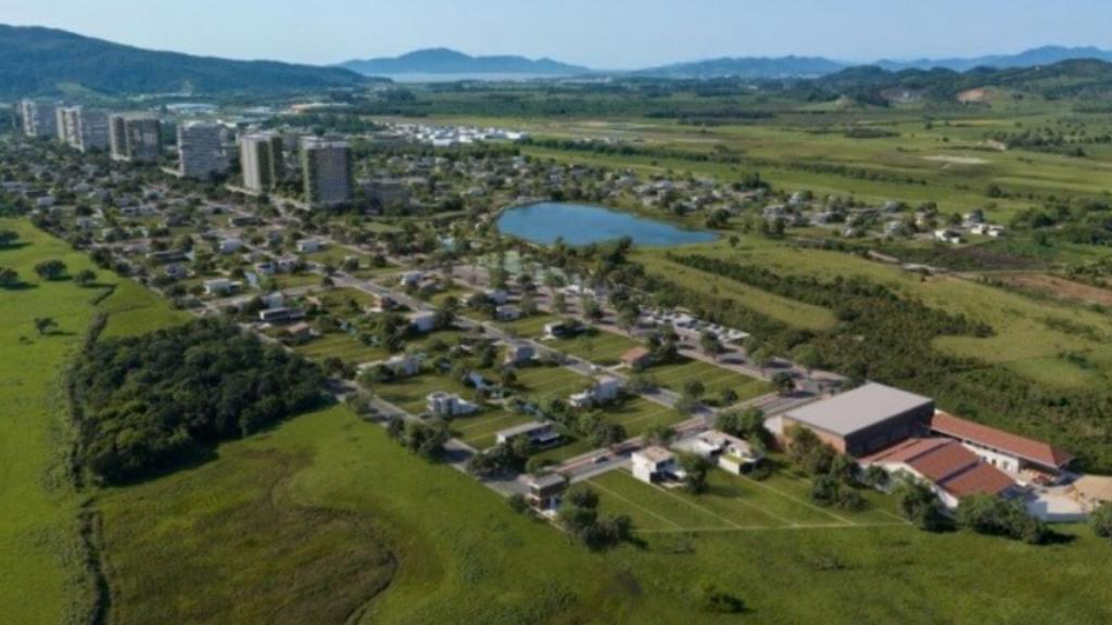 Obras do Ecossistema Neymar Jr em Porto Belo - terraplenagem e infraestrutura da Cidade dos Lagos em andamento 2026