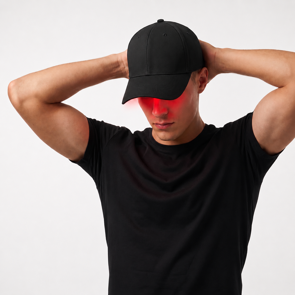Homme portant le casque Lumea