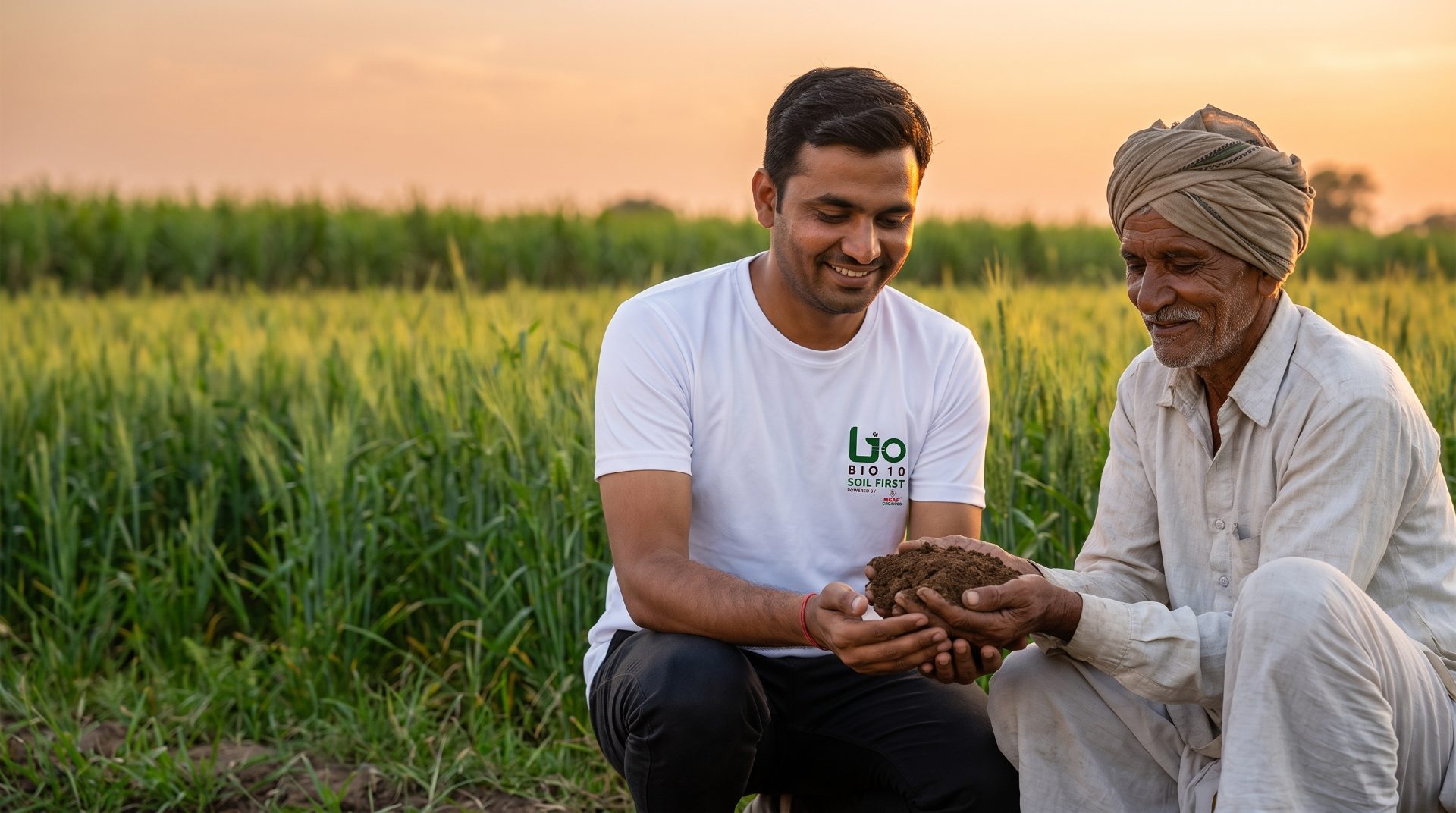 Bio-10 પ્રતિનિધિ ખેડૂત સાથે