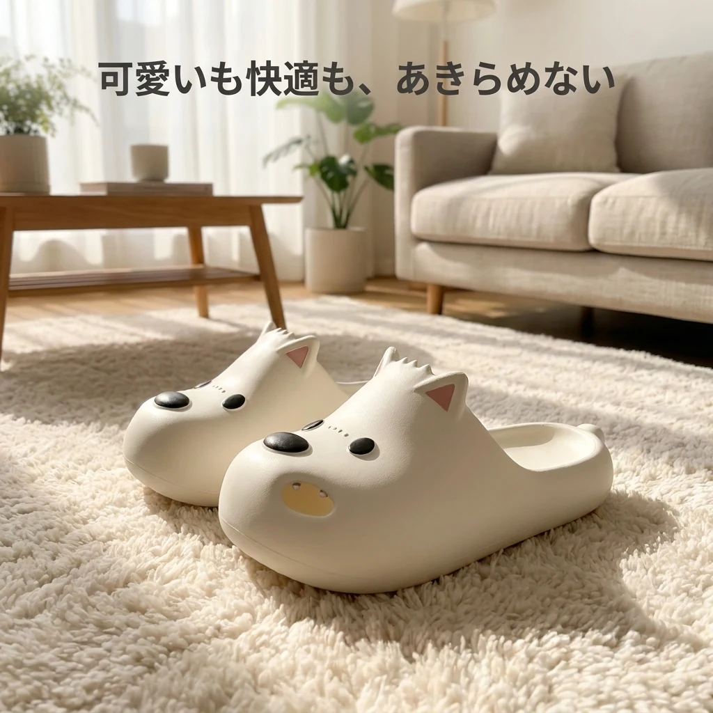 可愛いも快適も、あきらめない