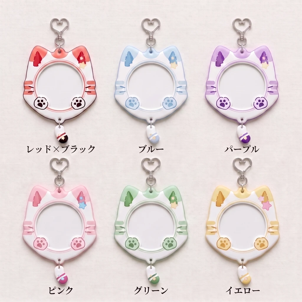 全6色のラインアップ