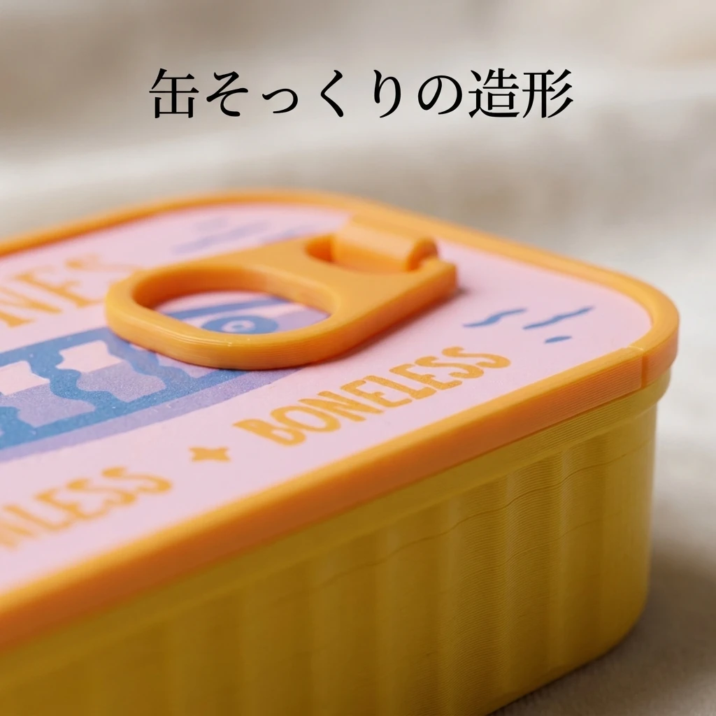 え、缶詰…じゃない。
