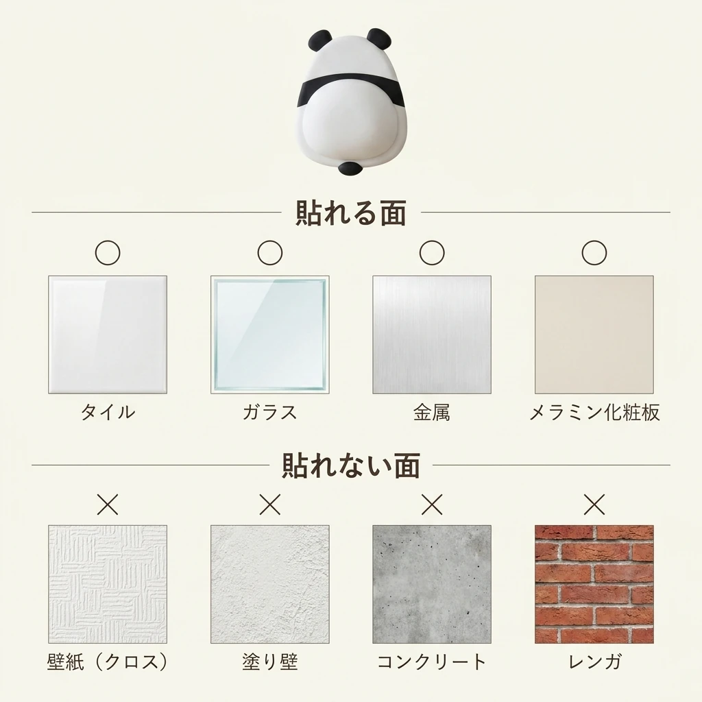 はれる面とはれない面