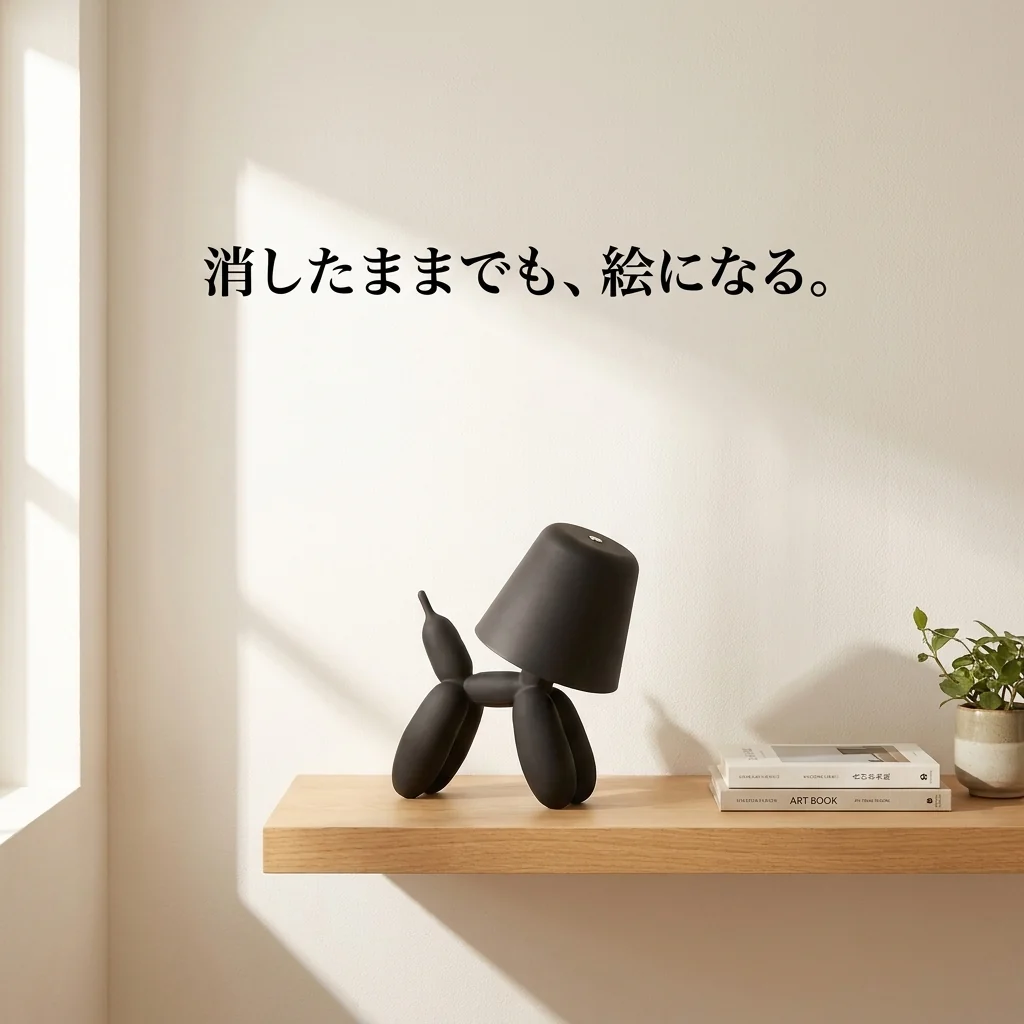 ランプが点いていない時間のほうが、ずっと長い。
