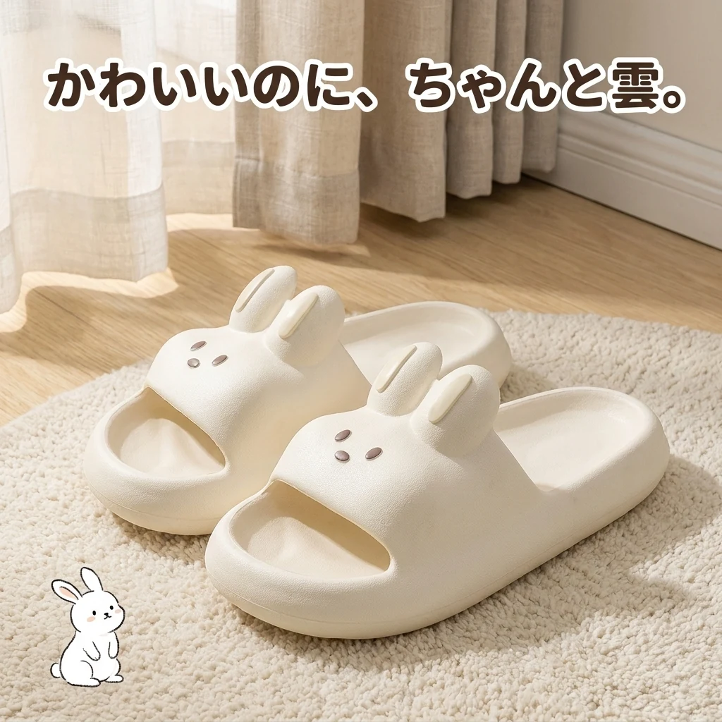 かわいいのに、ちゃんと雲。