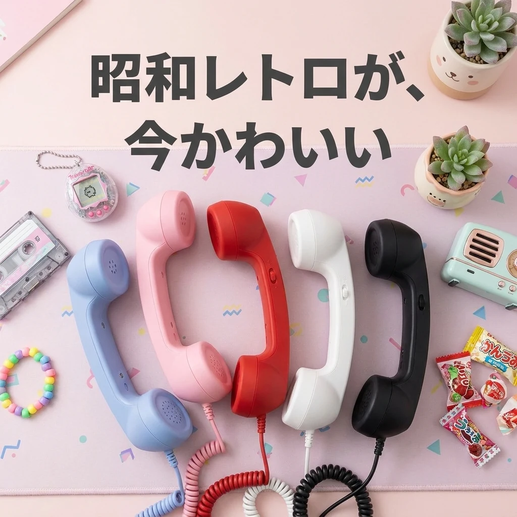 昭和レトロが、今かわいい。