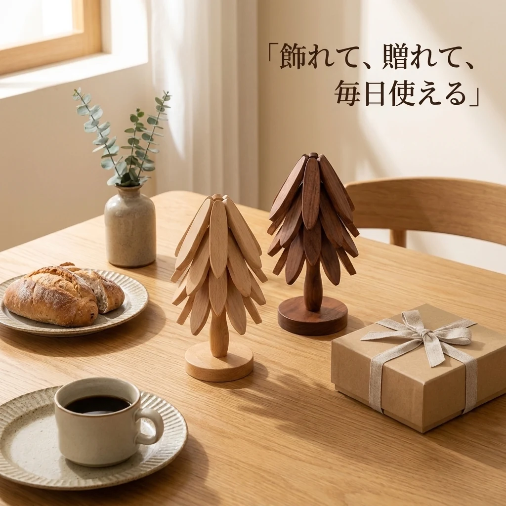 飾れて、贈れて、毎日使える。