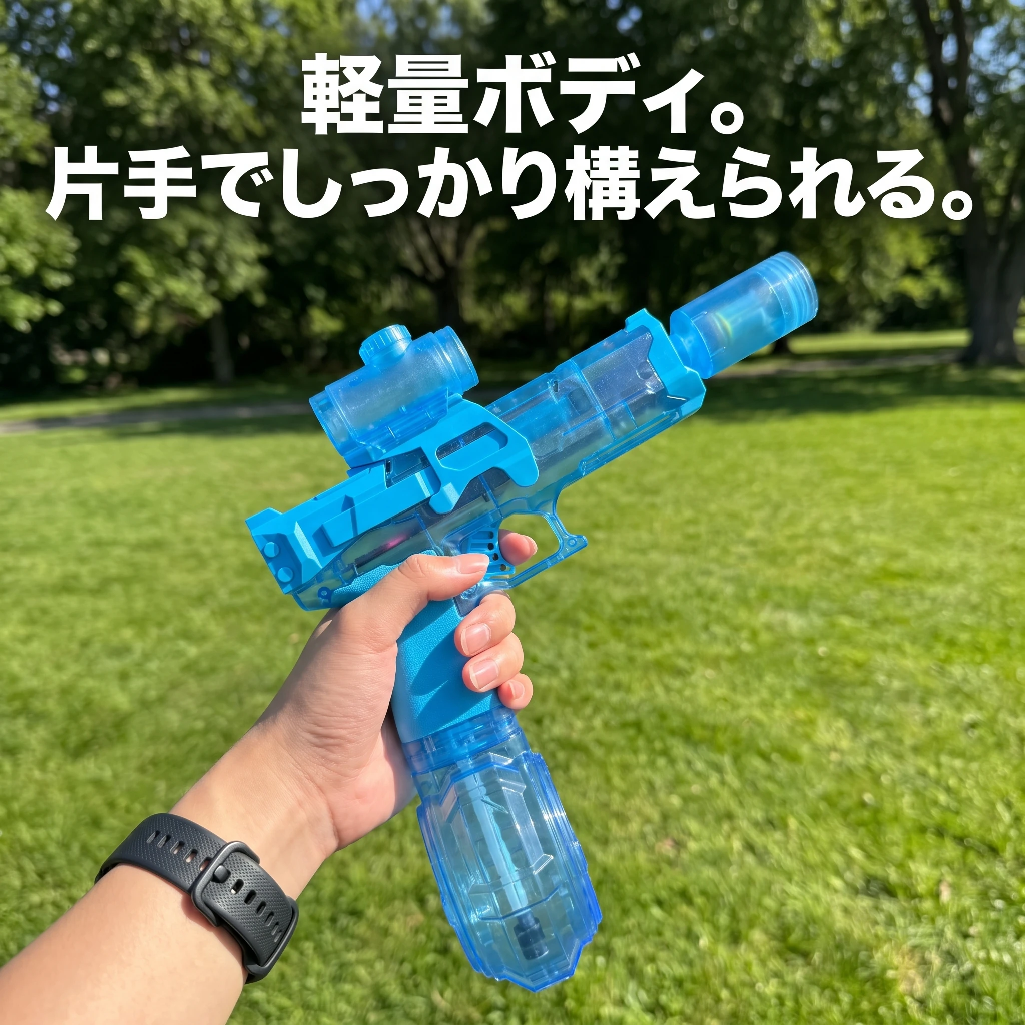 軽量ボディと長持ちのお手入れ