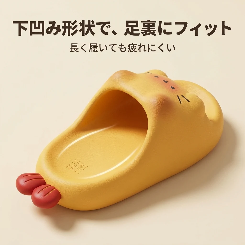 下凹み形状