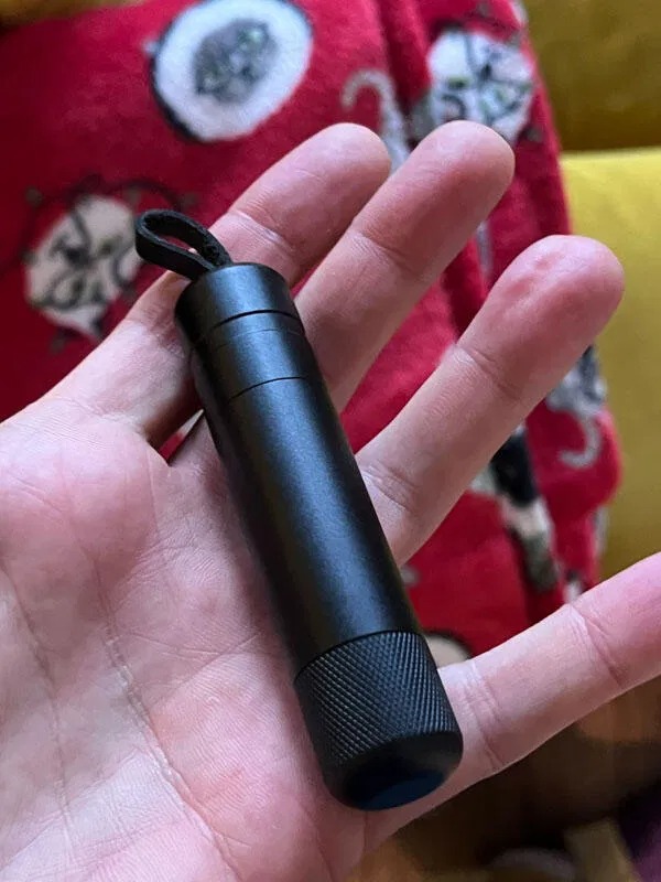 The tool held in one hand