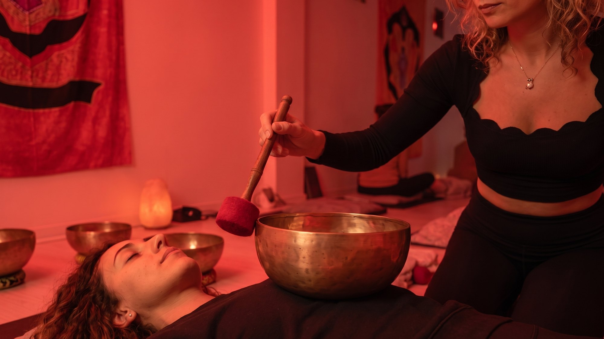 Yin and sound massage at Sound of Soma, Windsor Melbourne
