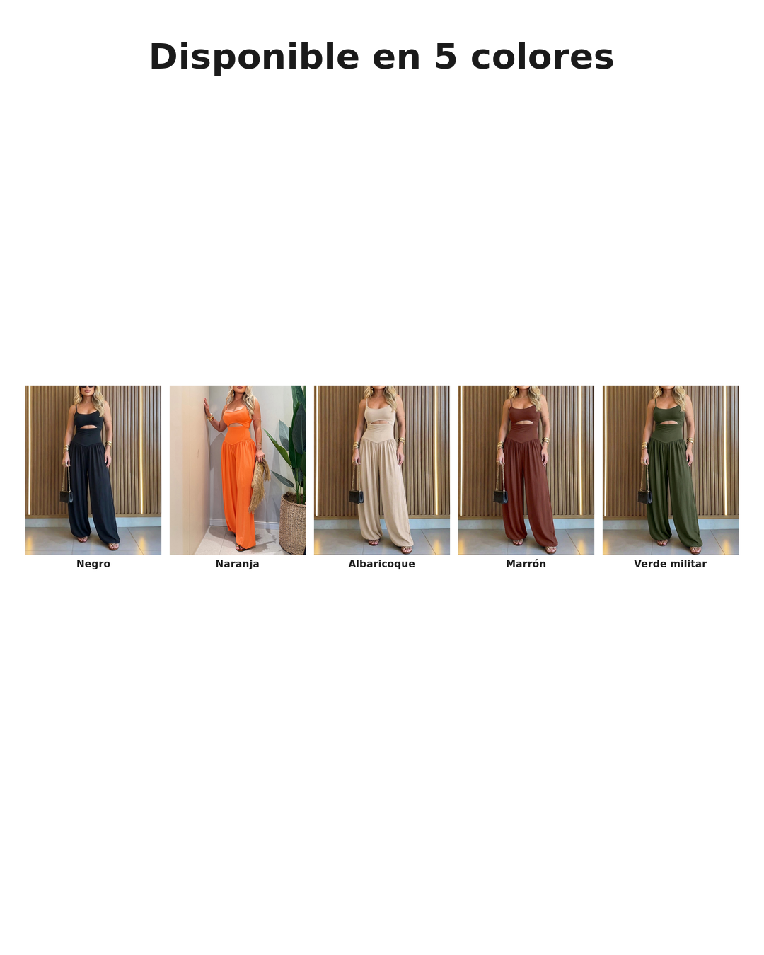 Colores disponibles