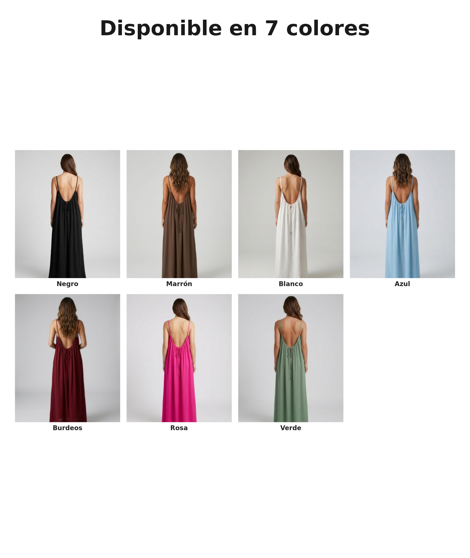 Colores disponibles