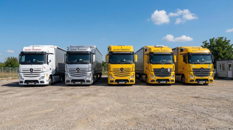 Jelovac Transport fleet