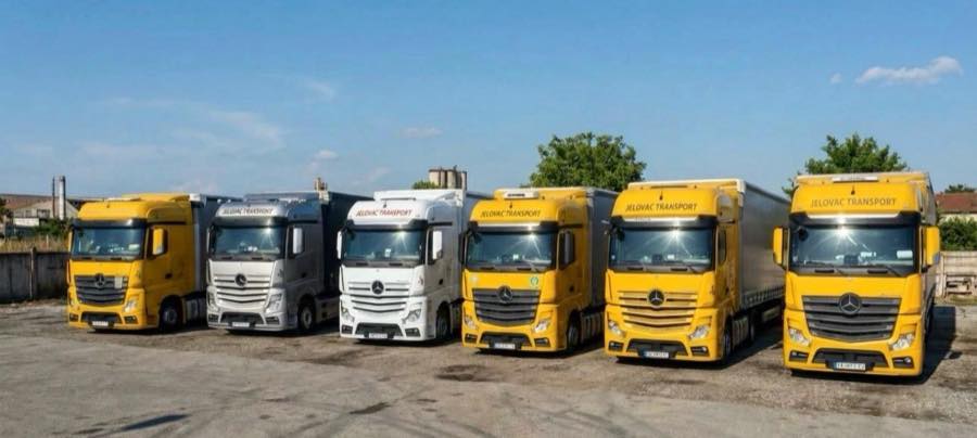 Jelovac Transport fleet