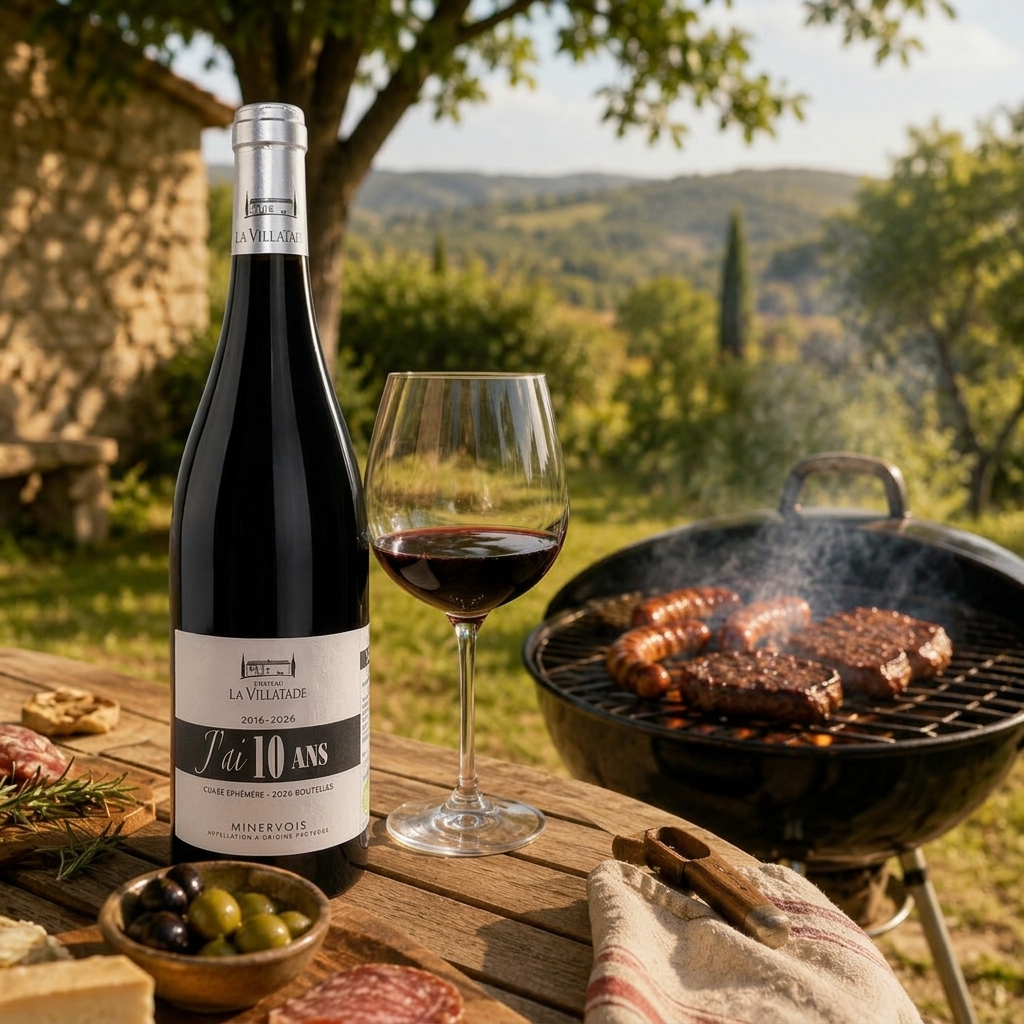 J'ai 10 ans - Cuvée éphémère Minervois rouge Château La Villatade