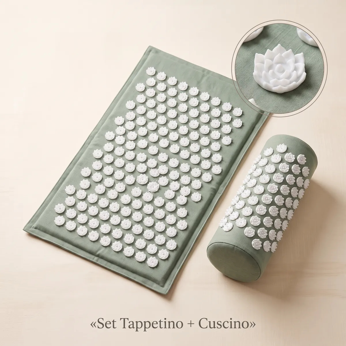 Dettaglio punte a fiore di loto