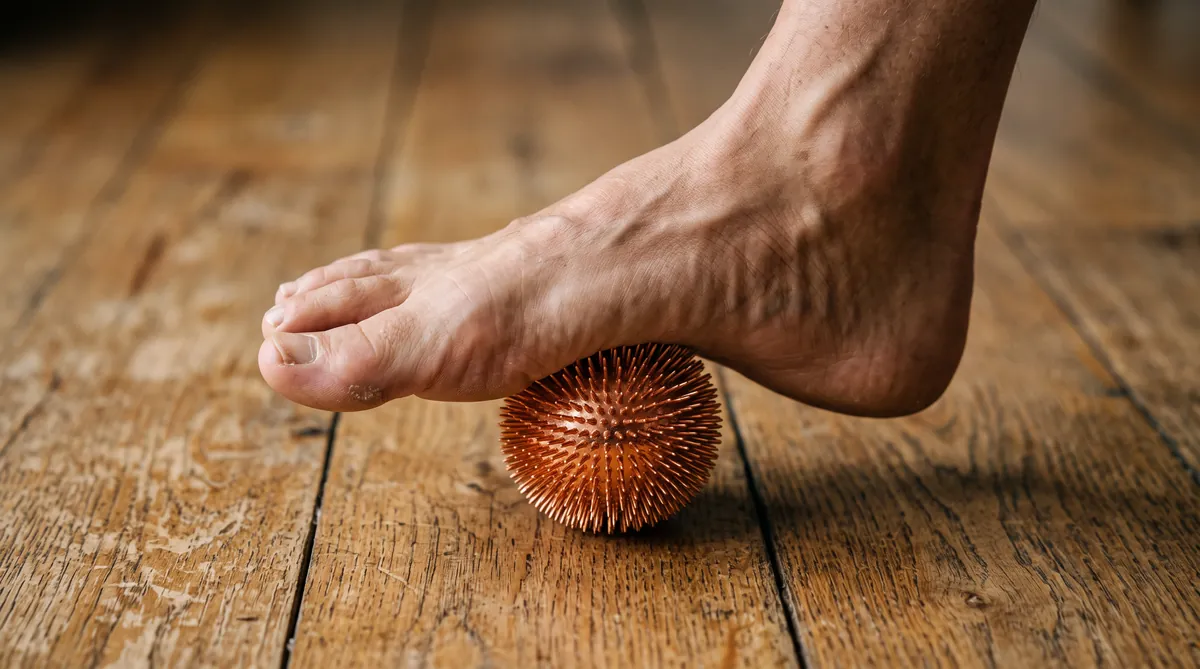 La Sfera sotto il piede